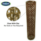 Smart Spring Plant and Tree Guard Protector; Wrap Tall Expandable Grow Tubes Around Trunk Bark, Landscape Plants, Saplings, and Vines; Protection from Trimmers, Weed whackers, and Animals